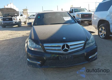 2013 Mercedes-Benz C 250 Sport from USA, damaged, VIN WDDGF4HB0DA769968